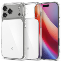 Case Spigen Ultra Hybrid T MagSafe, glossy white - iPhone 17 Pro