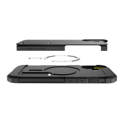 Dėklas Spigen Tough Armor T MagSafe, black - iPhone 17