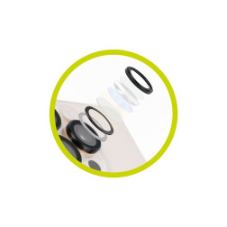 Mobile Origin Easy Lens Guards, black - iPhone Air