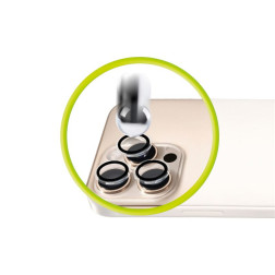 Mobile Origin Easy Lens Guards, silver - iPhone Air