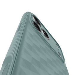 Spigen Parallax S MagSafe, sage green - iPhone 17 Pro Max
