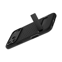 Dėklas Spigen Parallax S MagSafe, matte black - iPhone 17 Pro