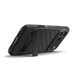 Dėklas Spigen Parallax S MagSafe, matte black - iPhone 17 Pro