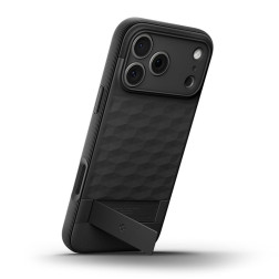 Dėklas Spigen Parallax S MagSafe, matte black - iPhone 17 Pro