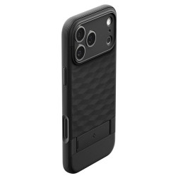 Dėklas Spigen Parallax S MagSafe, matte black - iPhone 17 Pro