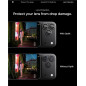 Kamerų apsauga Spigen Glass tR EZ Fit Optik Pro 2 Pack, gray - iPhone 17/16/15/14 Pro / 17/16/15/14 Pro Max