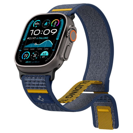 Spigen Athlex Air Active Band, navy - Apple Watch 49mm/46mm/45mm/44mm