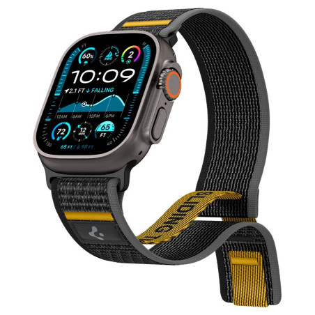 Spigen Athlex Air Active Band, black - Apple Watch 49mm/46mm/45mm/44mm