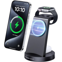 Mobile Origin 3in1 Wireless Charger PW14 MagSafe Compatible
