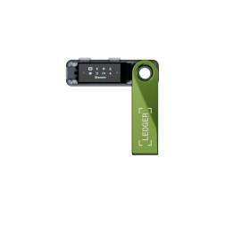 Aparatinė piniginė kriptovaliutoms Ledger Nano S Plus Oxidate Green