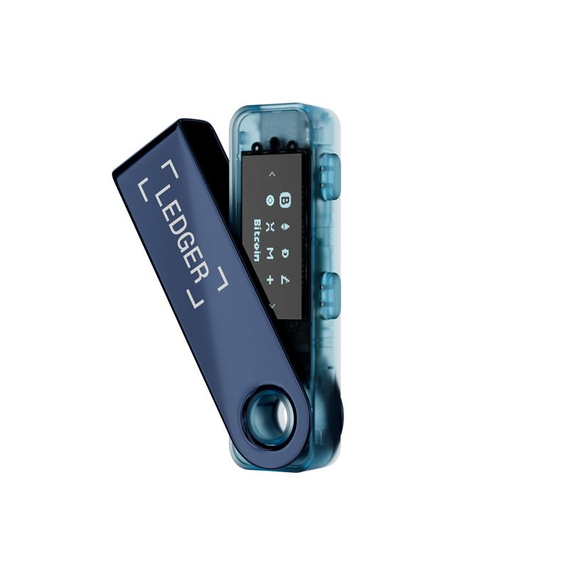 Aparatinė piniginė kriptovaliutoms Ledger Nano S Plus Neptune Blue Aparatinė piniginė kriptovaliutoms Ledger Nano S Plus Neptune Blue