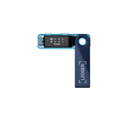 Aparatinė piniginė kriptovaliutoms Ledger Nano S Plus Neptune Blue