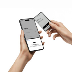 Aparatinė piniginė Ledger Stax Crypto Hardware Wallet su atstatymo raktu