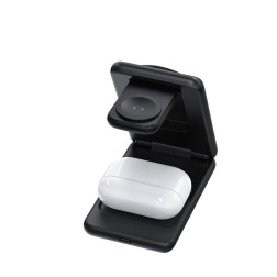 Mobile Origin 3in1 Foldable Qi2 Charger PW8, black