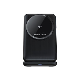 Mobile Origin 3in1 Foldable Qi2 Charger PW8, black