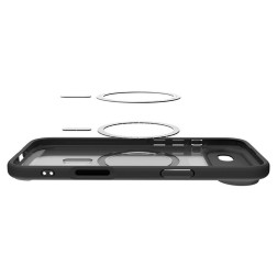 Spigen Ultra Hybrid MagSafe, frost black - iPhone Air