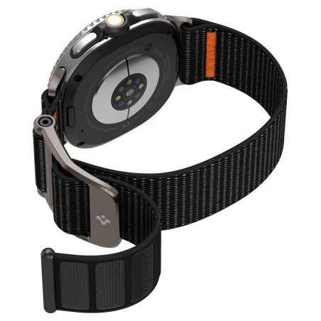 Spigen DuraPro Flex, black - Samsung Galaxy Watch 8 (40/44/46mm)