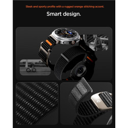 Spigen DuraPro Flex, black - Samsung Galaxy Watch 8 (40/44/46mm)