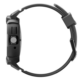Spigen Rugged Armor, matte black - Google Pixel Watch 4 45mm