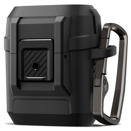 Spigen Lock Fit, matte black - Google Pixel Buds 2a