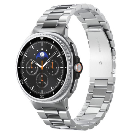 Spigen Modern Fit 316L, silver - Samsung Galaxy Watch 8 (40/44/46mm)
