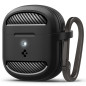 Spigen Rugged Armor, matte black - Google Pixel Buds 2a