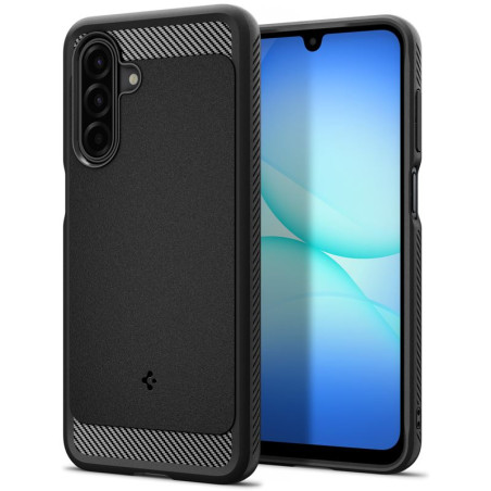 Spigen Rugged Armor, matte black - Samsung Galaxy A17/ A17 5G