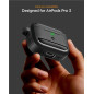 Spigen Rugged Armor, matte black - AirPods Pro 3