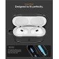 Spigen Rugged Armor, matte black - AirPods Pro 3