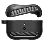 Spigen Rugged Armor, matte black - AirPods Pro 3