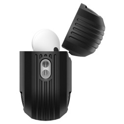 Spigen Rugged Armor, matte black - AirPods Pro 3