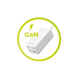 Mobile Origin GaN 100W Compact MultiHub Charger PW18 with 3x USB-C + USB-A