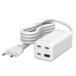 Mobile Origin GaN 100W Compact MultiHub Charger PW18 with 3x USB-C + USB-A