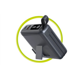 Mobile Origin Powerbank & Travel Charger, Lightning/USB-C Cable, MagSafe AW/iPhone Compatible, black