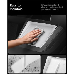 Spigen Tesla Wireless Charging Pad Cover, white - Tesla model Y 2025