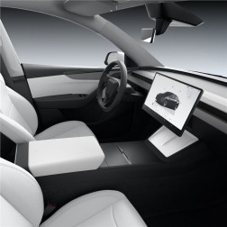 Spigen Tesla Wireless Charging Pad Cover, white - Tesla model Y 2025