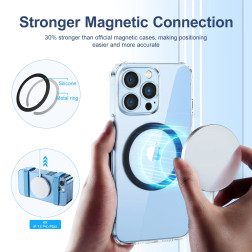 JOYROOM JR-Mag-M3 Magnetinis žiedas, juodas