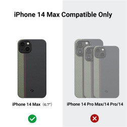 Pitaka Fusion Weaving MagEZ Case 3, overture - iPhone 14 Plus