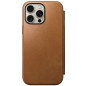 Nomad Leather Folio, english Tan-C - iPhone 16 Pro Max
