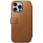 Nomad Leather Folio, english Tan-C - iPhone 16 Pro Max