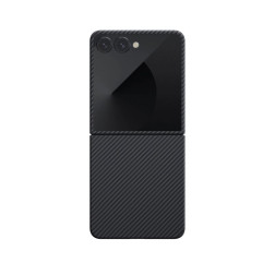 Pitaka Ultra-Slim Case, Black/Grey - Samsung Galaxy Z Flip 7