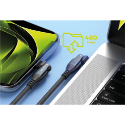 Mobile Origin 240W Rotating Cable USB-C to USB-C CB3