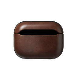 Nomad Modern Leather Case, rustic brown (Horween) - Airpods Pro 3