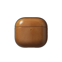 Nomad Modern Leather Case, english tan - Airpods 4