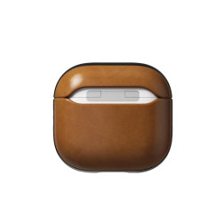 Nomad Modern Leather Case, english tan - Airpods 4