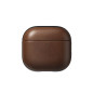 Nomad Modern Leather Case, brown - Airpods 4