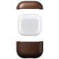 Nomad Modern Leather Case, brown - Airpods 4