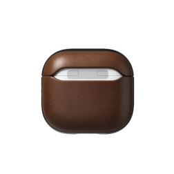 Nomad Modern Leather Case, brown - Airpods 4