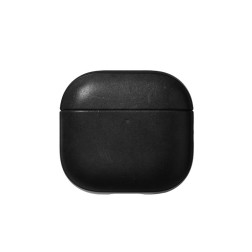 Nomad Modern Leather Case, black - Airpods 4