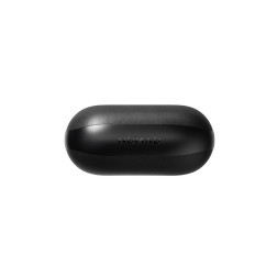 Nomad Modern Leather Case, black - Airpods 4